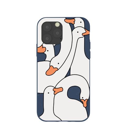 Navy Blue Silly Goose iPhone 11 Pro Case