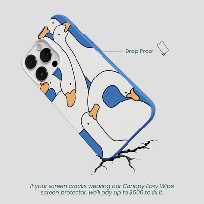 Electric Blue Silly Goose iPhone 13 Pro Max Case