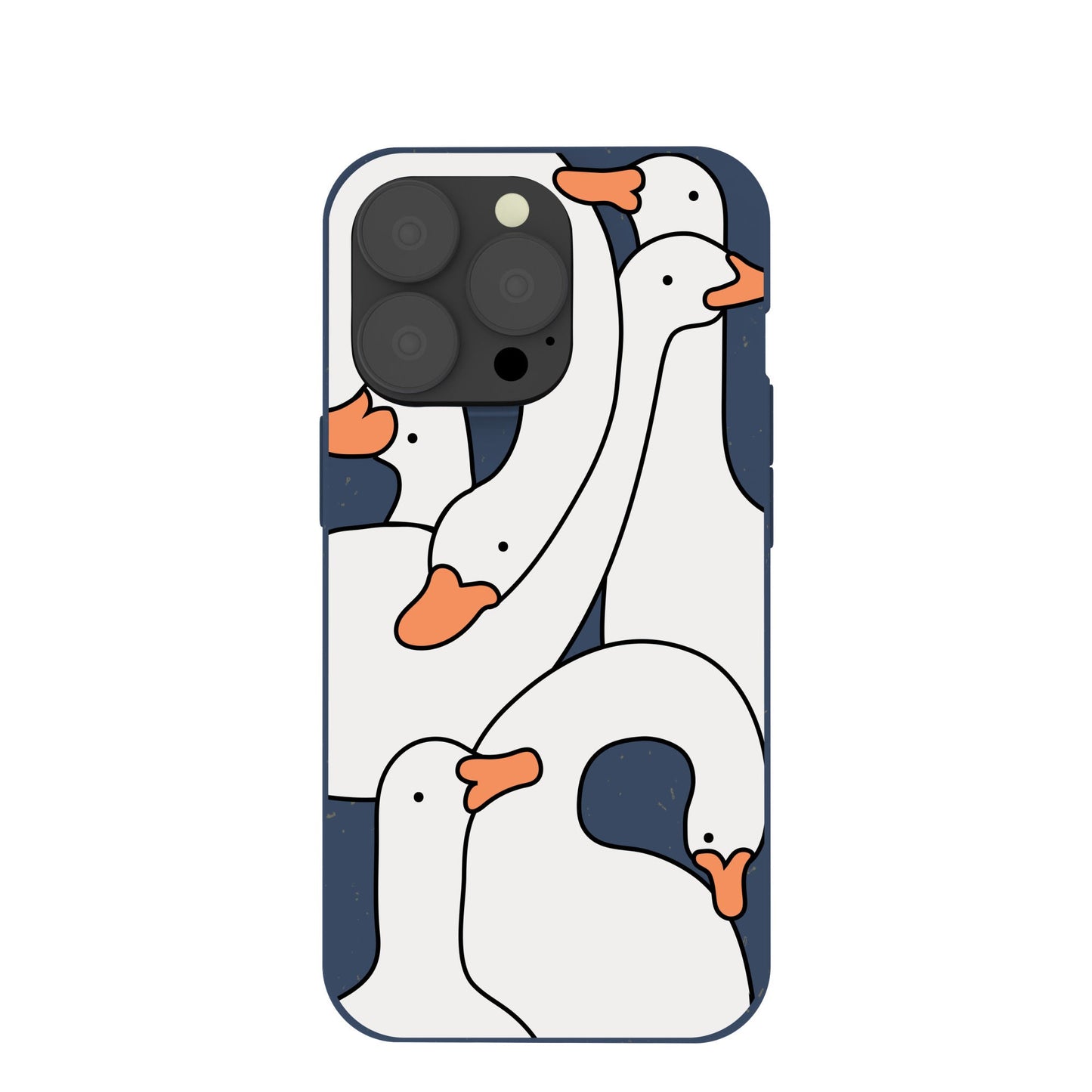 Navy Blue Silly Goose iPhone 13 Pro Case