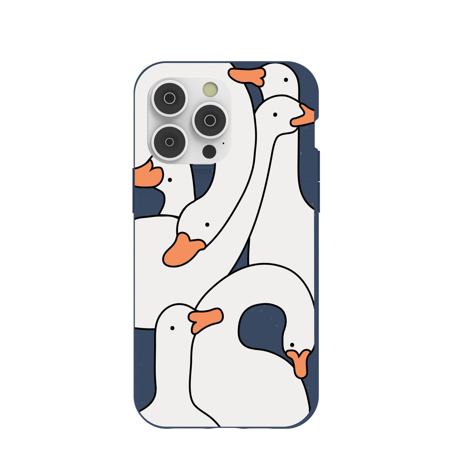 Navy Blue Silly Goose iPhone 14 Pro Max Case