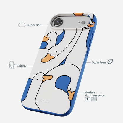 Electric Blue Silly Goose iPhone Air Case