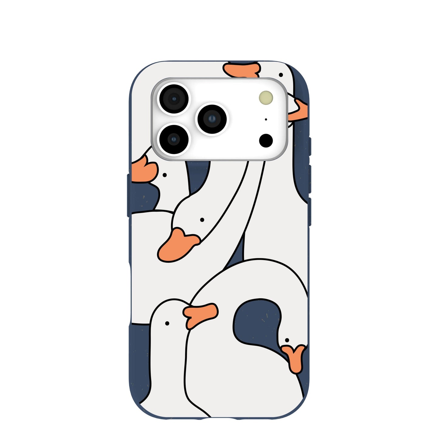 Navy Blue Silly Goose iPhone 17 Pro Case