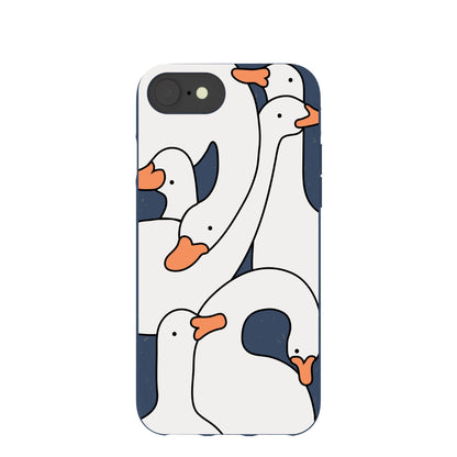 Navy Blue Silly Goose iPhone 6/6s/7/8/SE Case