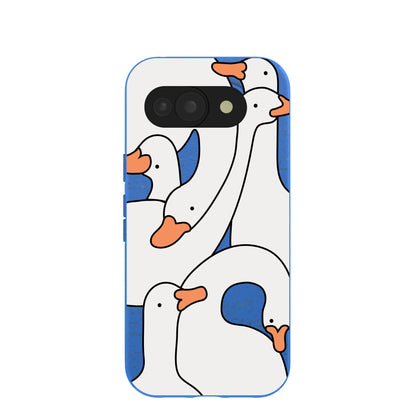 Electric Blue Silly Goose Google Pixel 10a Case