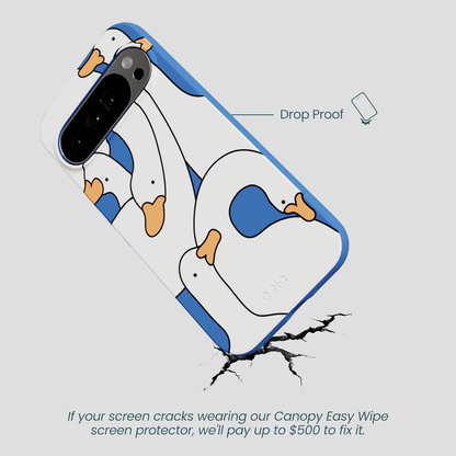 Electric Blue Silly Goose Google Pixel 10 Pro XL Case