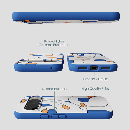 Electric Blue Silly Goose Google Pixel 10 Pro XL Case