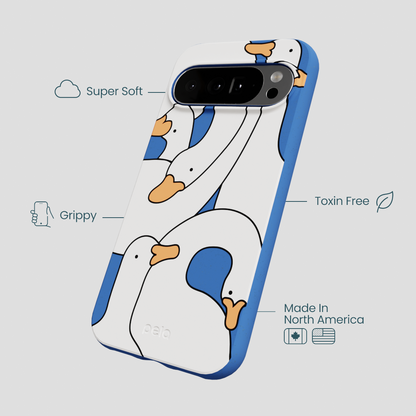 Electric Blue Silly Goose Google Pixel 10 Pro XL Case