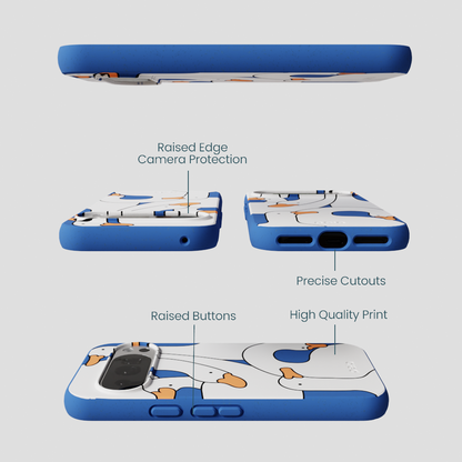 Electric Blue Silly Goose Google Pixel 10/10 Pro Case