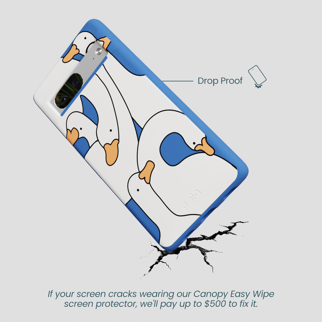 Electric Blue Silly Goose Google Pixel 7 Case