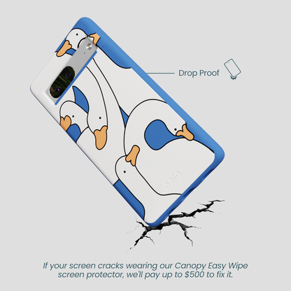 Electric Blue Silly Goose Google Pixel 7 Case