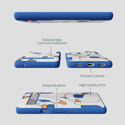 Electric Blue Silly Goose Google Pixel 7 Case