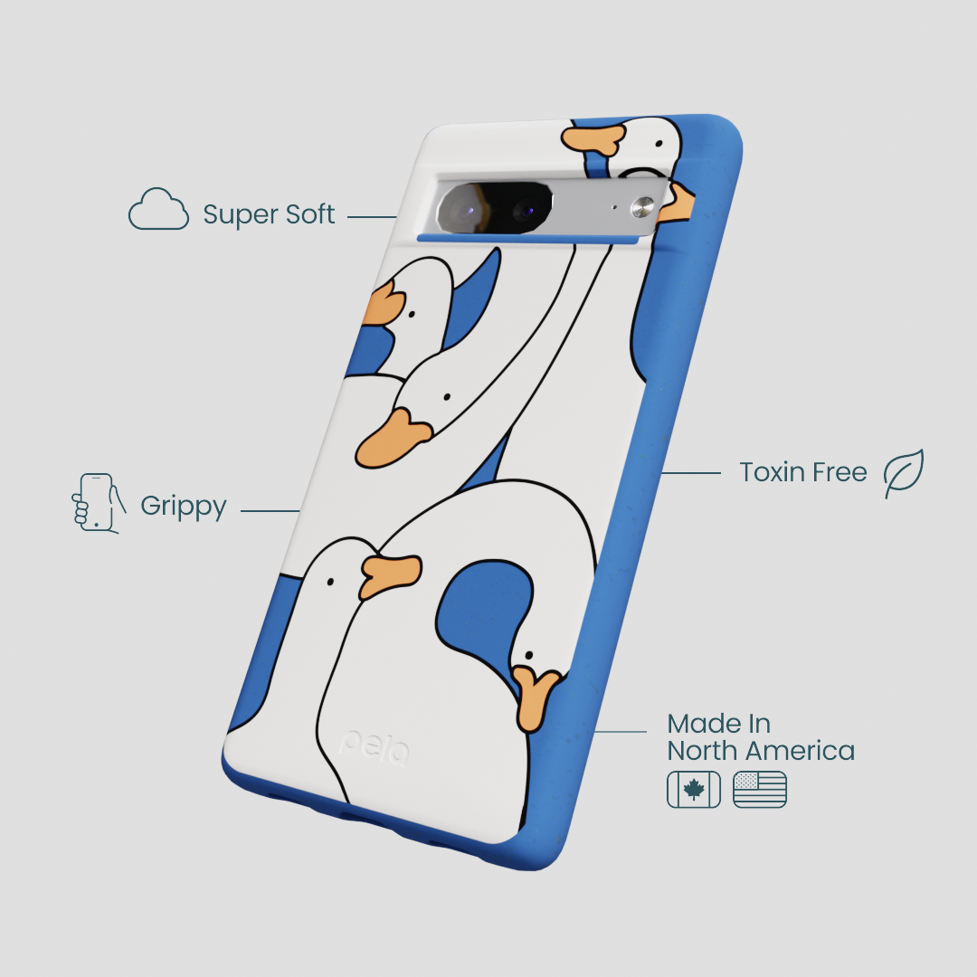 Electric Blue Silly Goose Google Pixel 7 Case