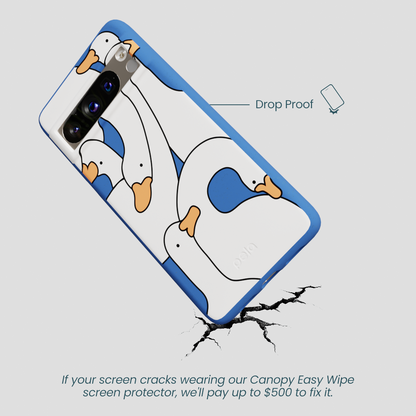 Electric Blue Silly Goose Google Pixel 8 Pro Case