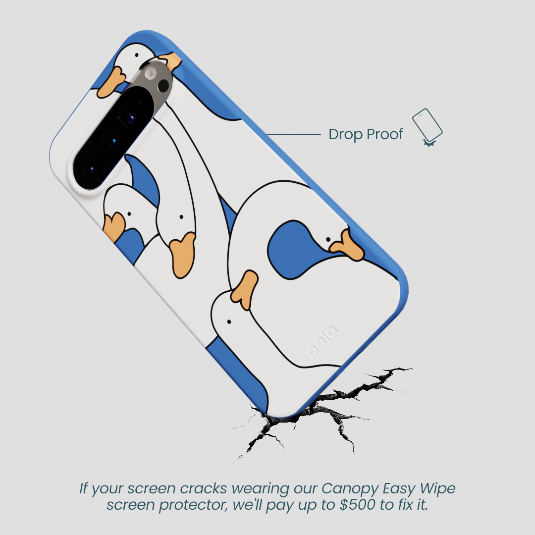 Electric Blue Silly Goose Google Pixel 9 Pro XL Case