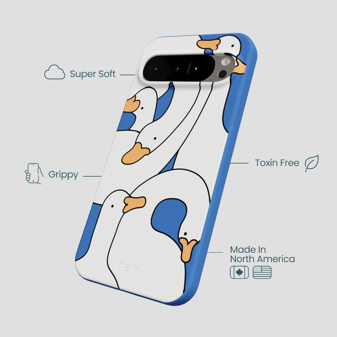 Electric Blue Silly Goose Google Pixel 9 Pro XL Case