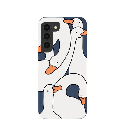 Navy Blue Silly Goose Samsung Galaxy S22 Case