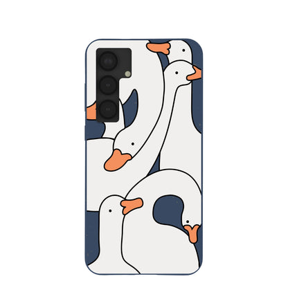 Navy Blue Silly Goose Samsung Galaxy S25+(Plus) Case