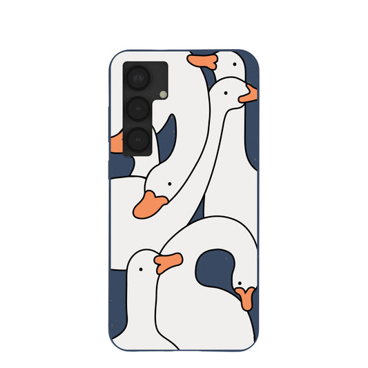Navy Blue Silly Goose Samsung Galaxy S25+(Plus) Case