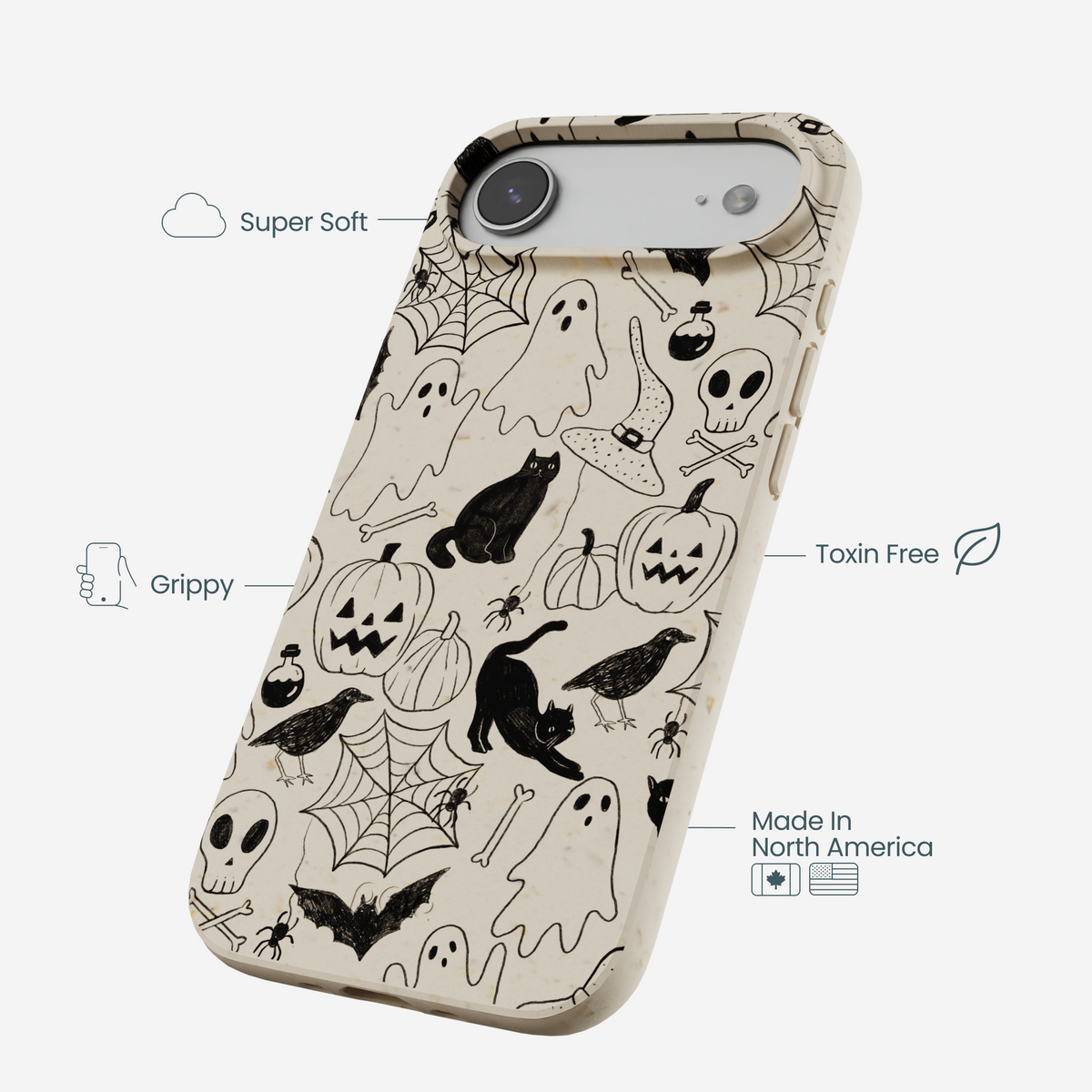 London Fog Sketchy Spirits iPhone Air Case