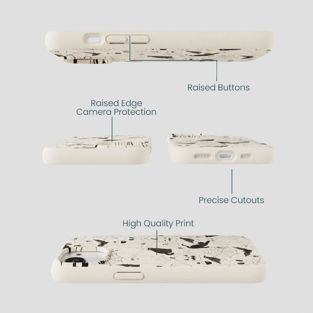 London Fog Sketchy Spirits iPhone 16e/17e Case