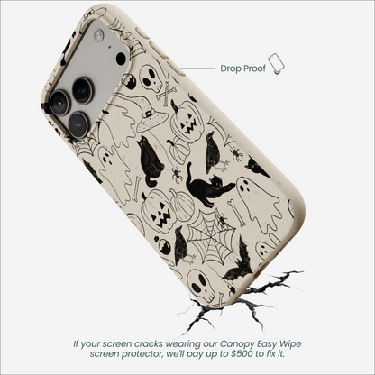 London Fog Sketchy Spirits iPhone 17 Pro Max Case