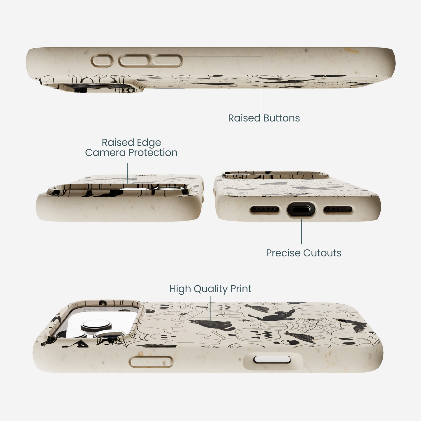 London Fog Sketchy Spirits iPhone 17 Pro Max Case