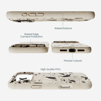 London Fog Sketchy Spirits iPhone 17 Pro Max Case