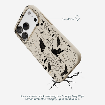 London Fog Sketchy Spirits iPhone 17 Pro Case