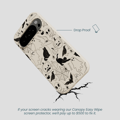 London Fog Sketchy Spirits Google Pixel 10/10 Pro Case
