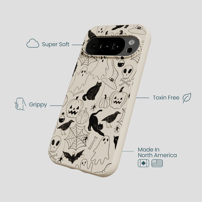 London Fog Sketchy Spirits Google Pixel 10/10 Pro Case