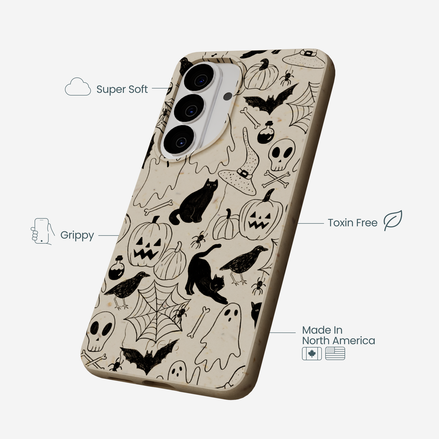London Fog Sketchy Spirits Samsung Galaxy S26 Case