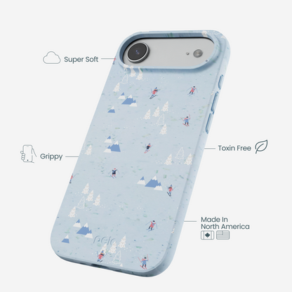 Powder Blue Ski Pass iPhone Air Case