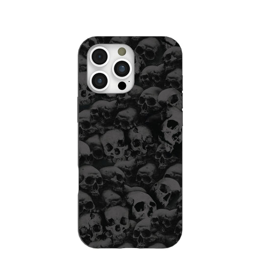 Black Skullyard iPhone 16 Pro Max Case