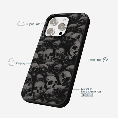 Black Skullyard iPhone 16 Pro Max Case