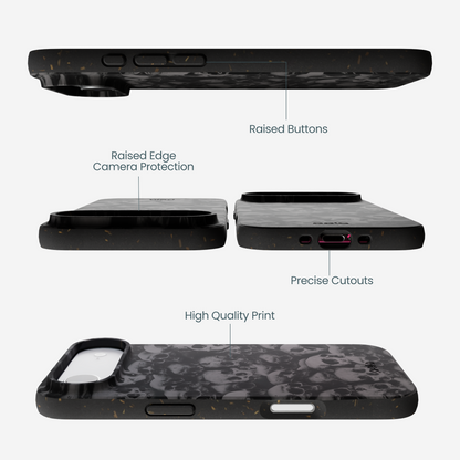 Black Skullyard iPhone Air Case