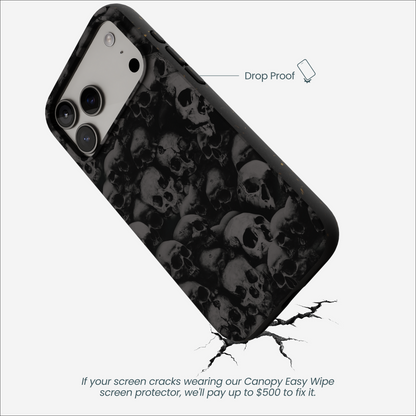 Black Skullyard iPhone 17 Pro Max Case