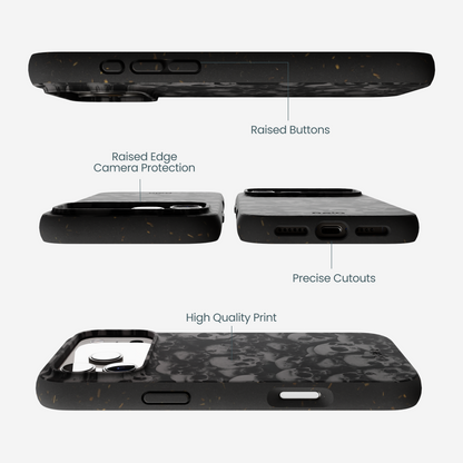 Black Skullyard iPhone 17 Pro Max Case