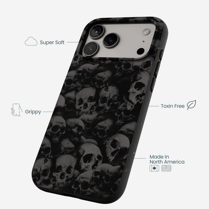 Black Skullyard iPhone 17 Pro Max Case