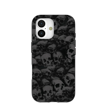 Black Skullyard iPhone 17 Case