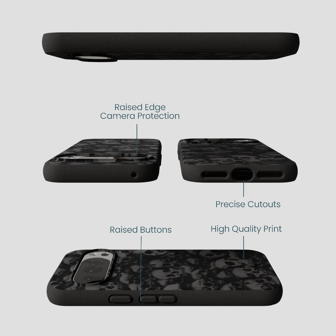 Black Skullyard Google Pixel 10/10 Pro Case