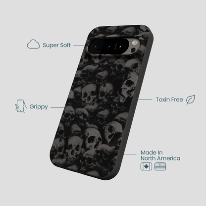 Black Skullyard Google Pixel 9/9 Pro Case