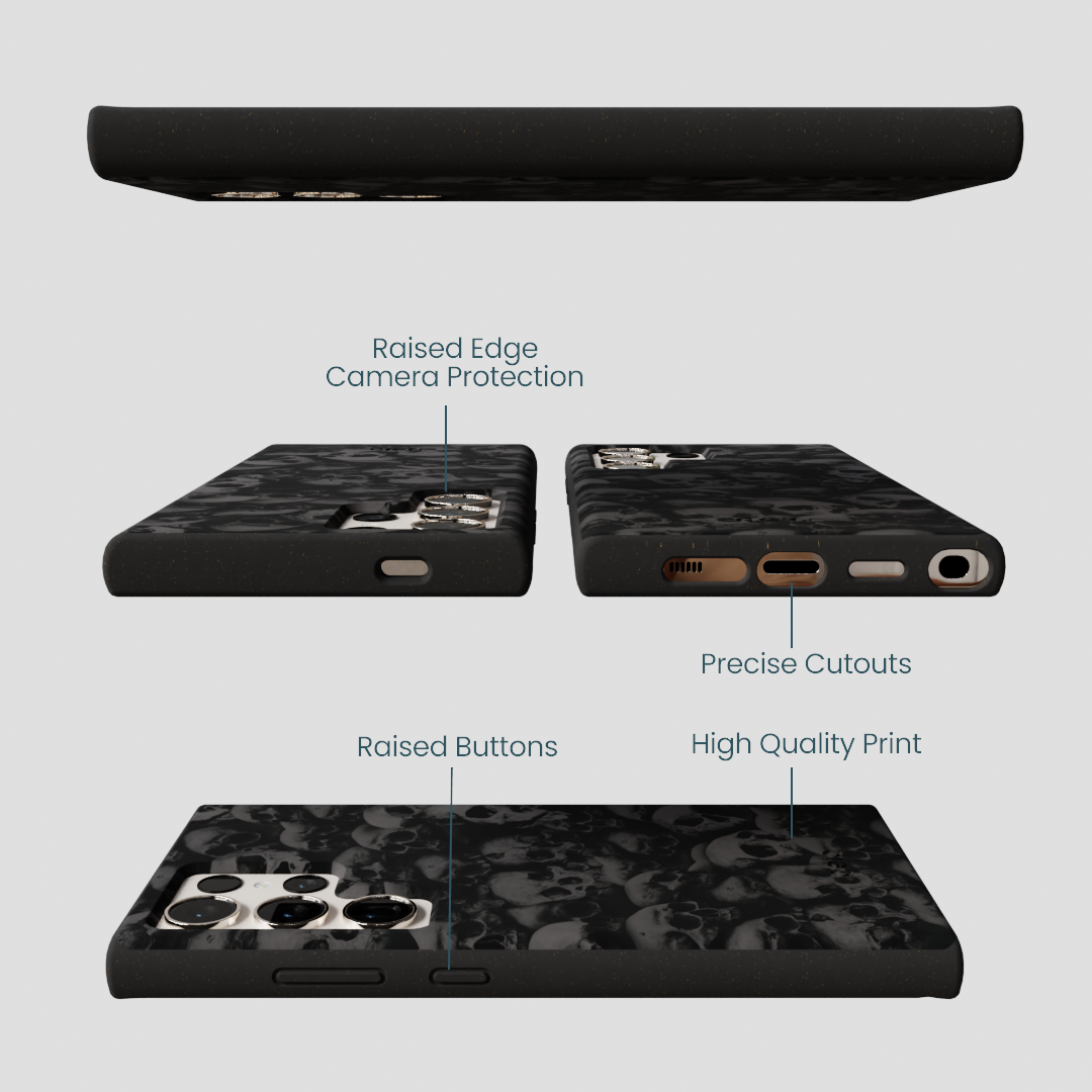 Black Skullyard Samsung Galaxy S24 Ultra Case