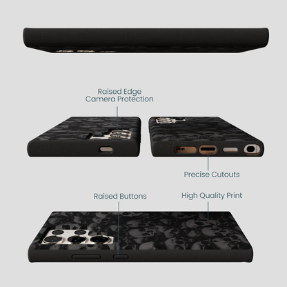 Black Skullyard Samsung Galaxy S24 Ultra Case