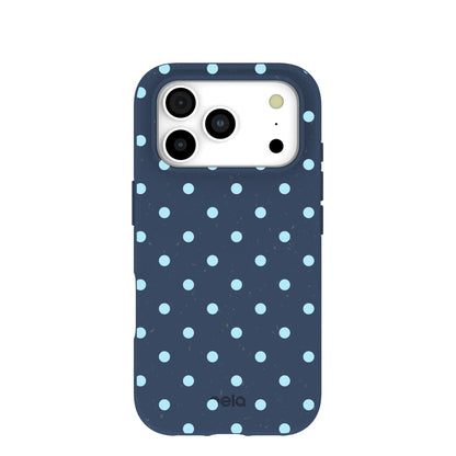 Navy Blue Sky Pop iPhone 17 Pro Case