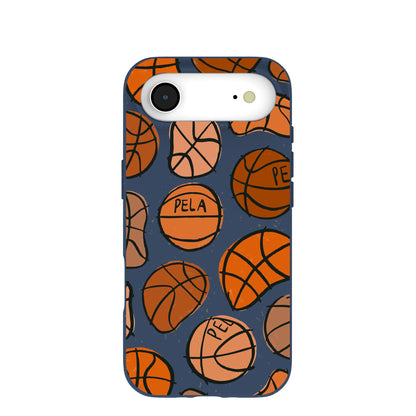 Navy Blue Slam Dunking iPhone Air Case