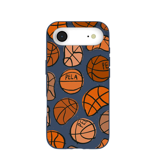 Navy Blue Slam Dunking iPhone Air Case