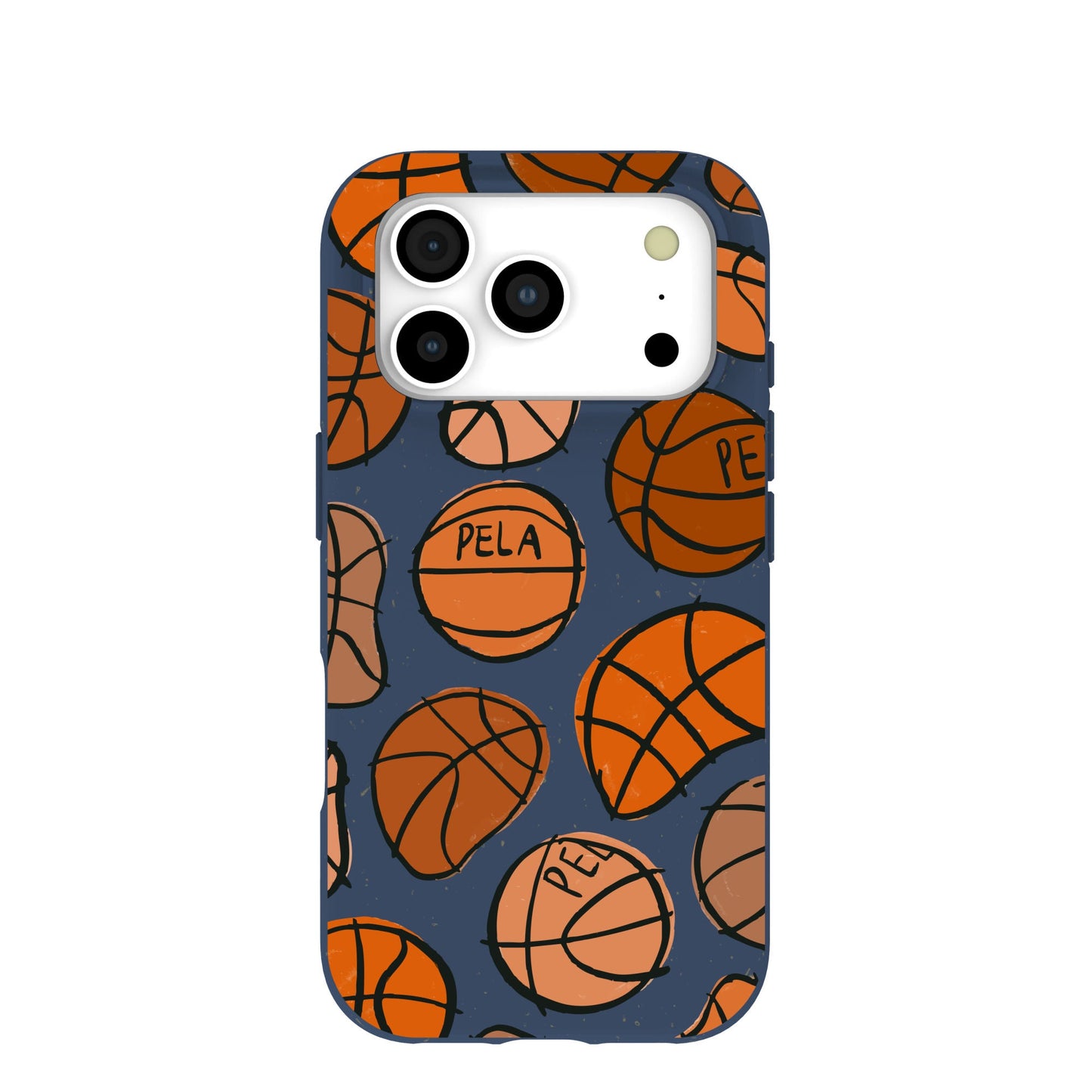 Navy Blue Slam Dunking iPhone 17 Pro Case