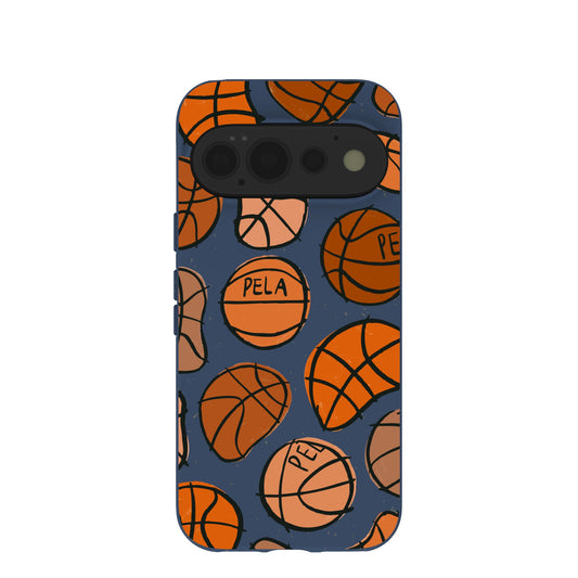 Navy Blue Slam Dunking Google Pixel 11 Pro Case