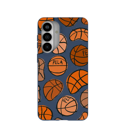 Navy Blue Slam Dunking Samsung Galaxy S26+(Plus) Case