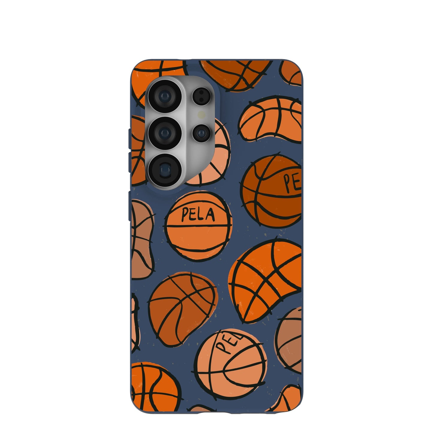 Navy Blue Slam Dunking Samsung Galaxy S26 Ultra Case